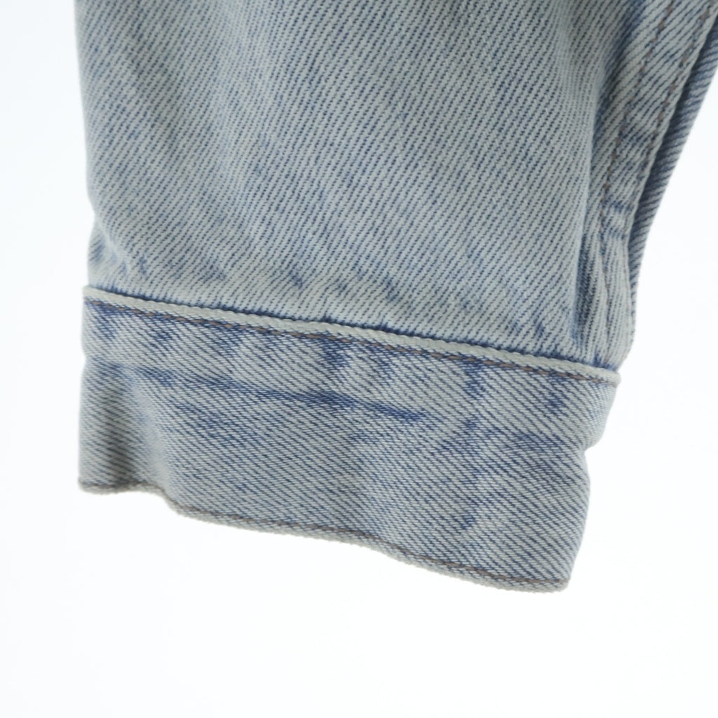 BALENCIAGA(バレンシアガ) Back Logo Denim Jacket 767998 TDW14 バックロゴ デニムジャケット ブルー レディース