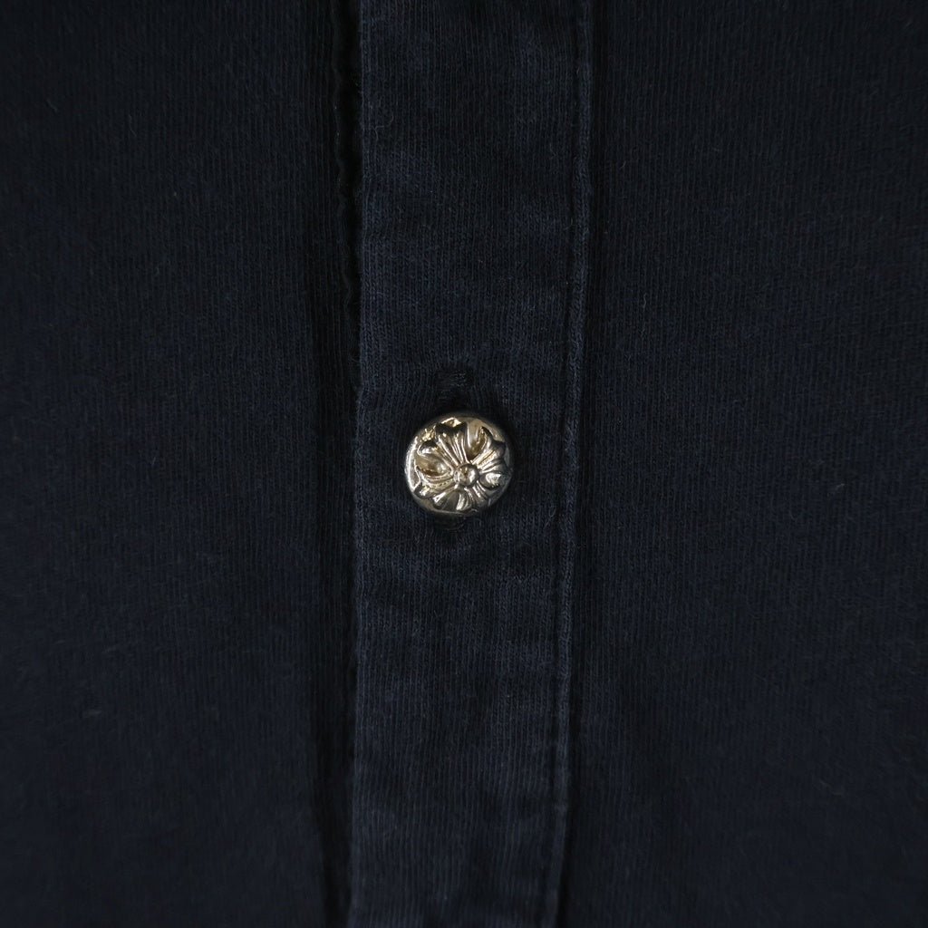 CHROME HEARTS(クロムハーツ) OLD CROSS BALL オールド モデル クロスボール 半袖シャツ カットソー ネイビー