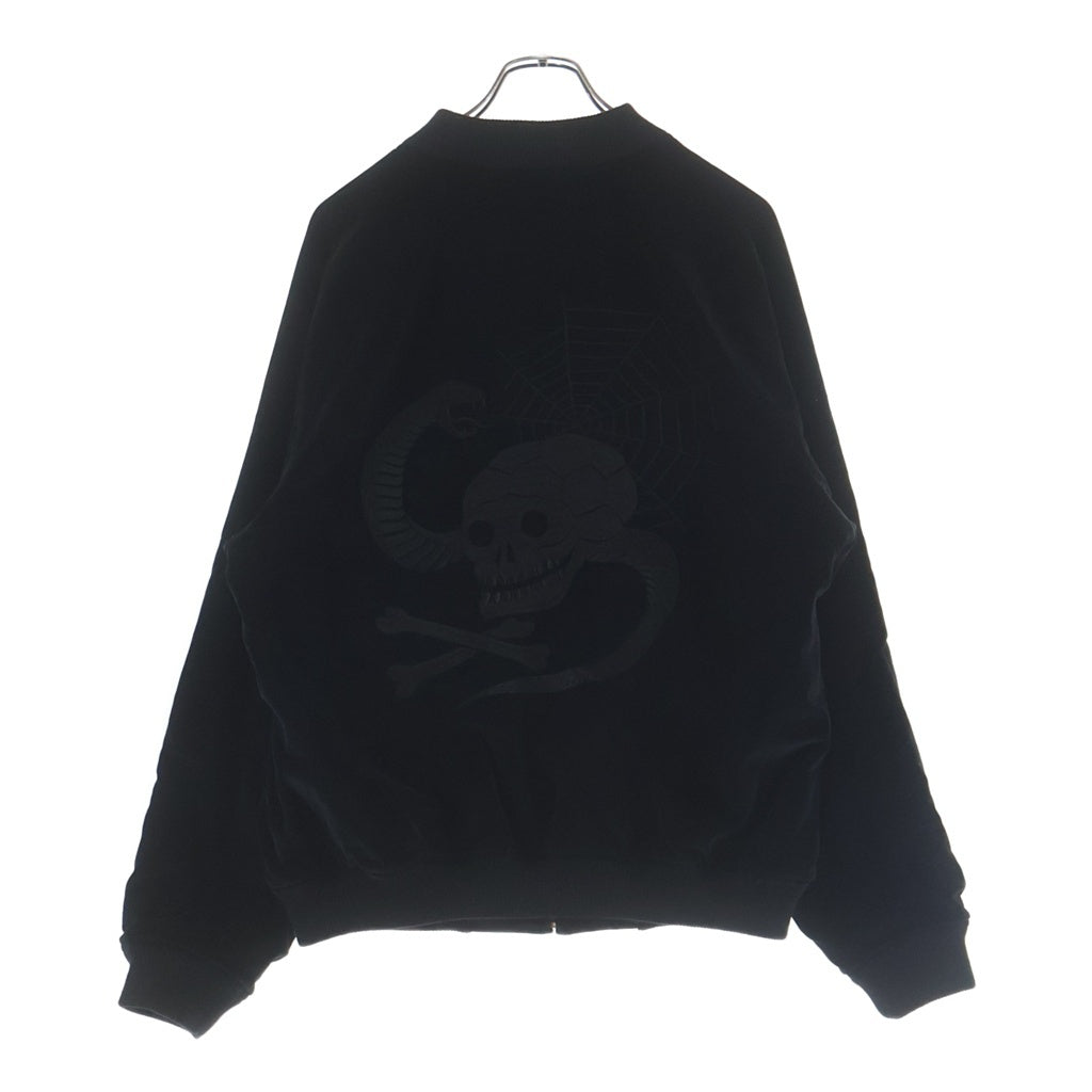 SEQUEL(シークエル) SOUVENIR SKULL JACKET REVERSIBLE スーベニア スカル ジャケット リバーシブル ブラック