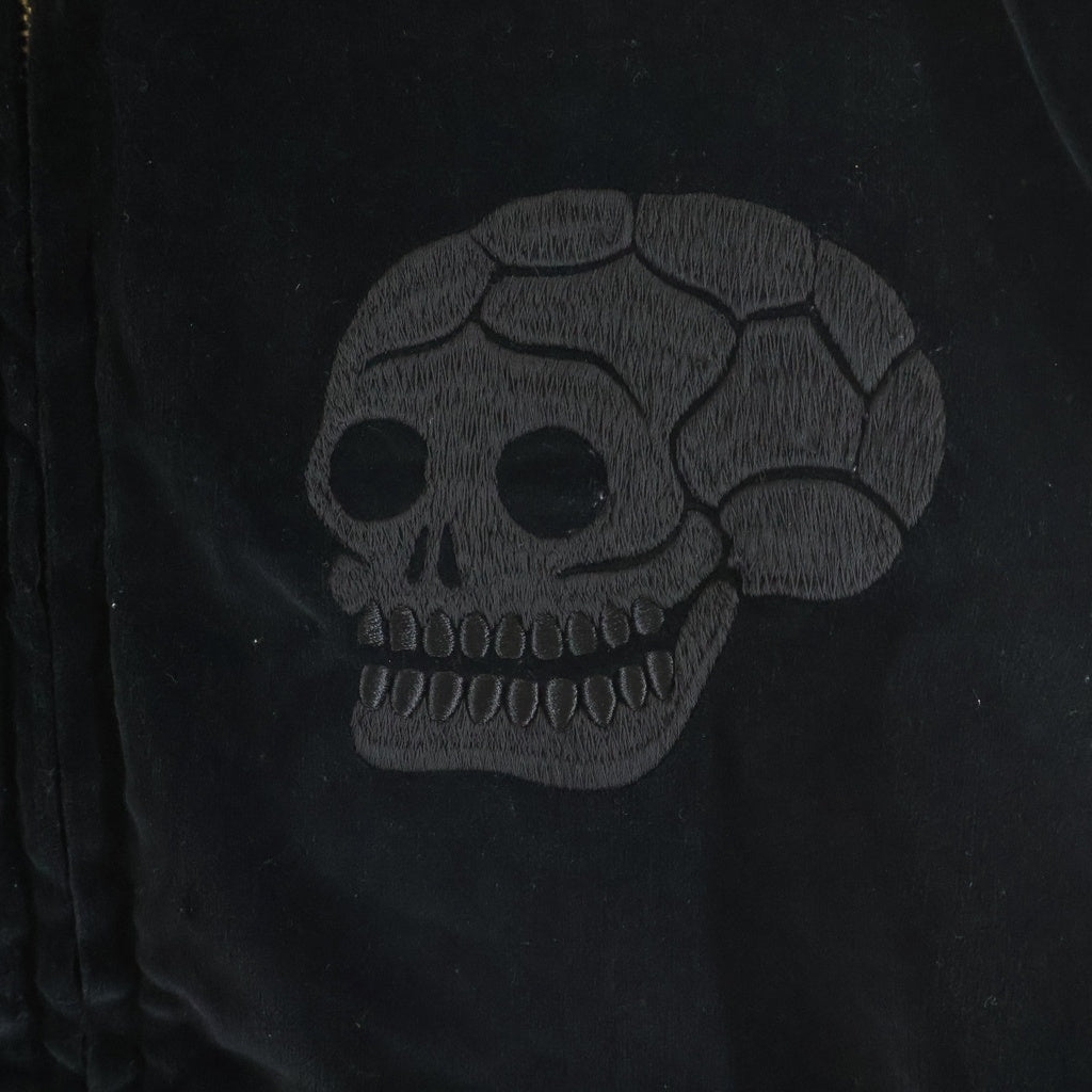 SEQUEL(シークエル) SOUVENIR SKULL JACKET REVERSIBLE スーベニア スカル ジャケット リバーシブル ブラック