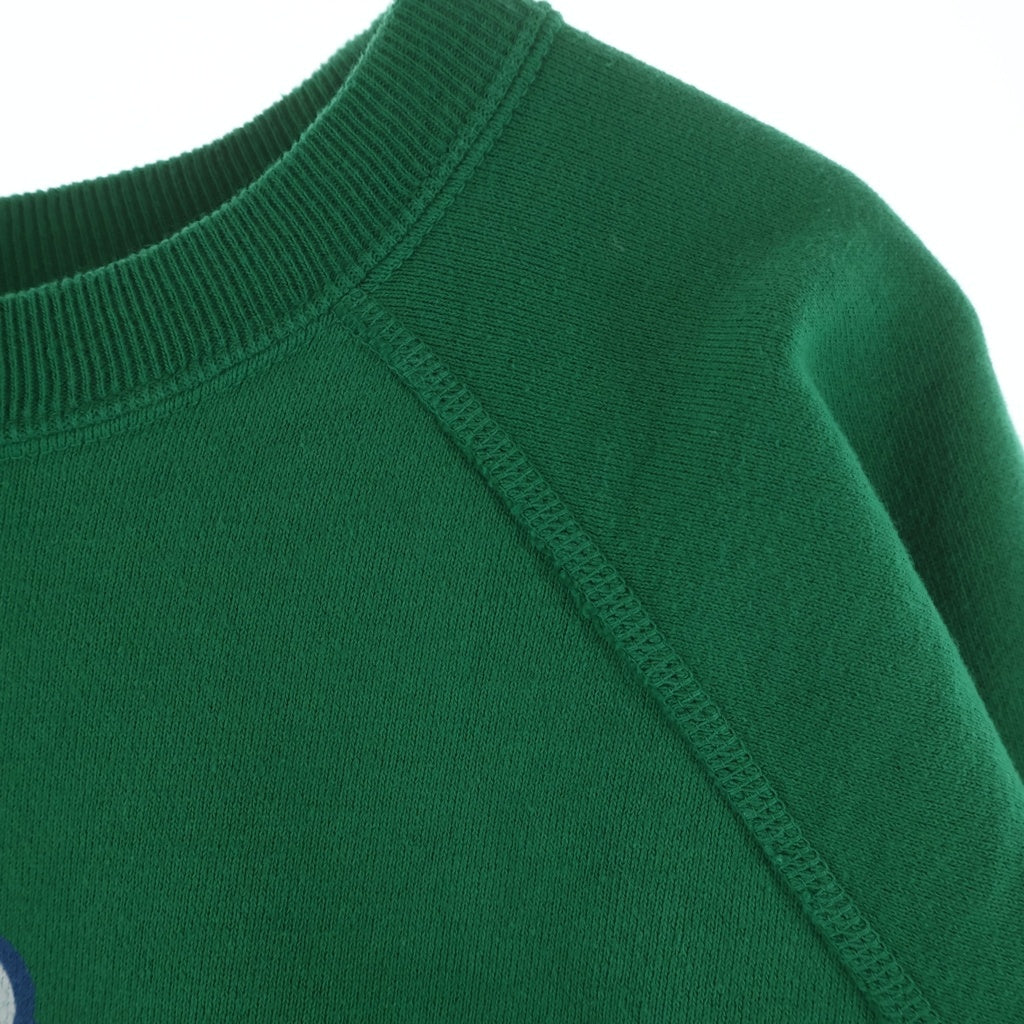 SAINT MICHAEL(セントマイケル) 25AW CRW NECK SWET / THE DECLINE / GRN クルーネック プリントスウェット トレーナー グリーン SM-HR1-0000-049