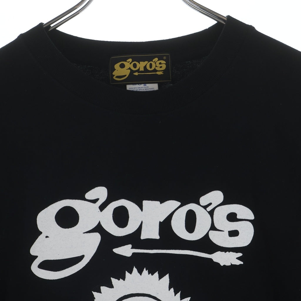 goro's(ゴローズ) Yellow Eagle Foever 半袖Tシャツ カットソー ブラック