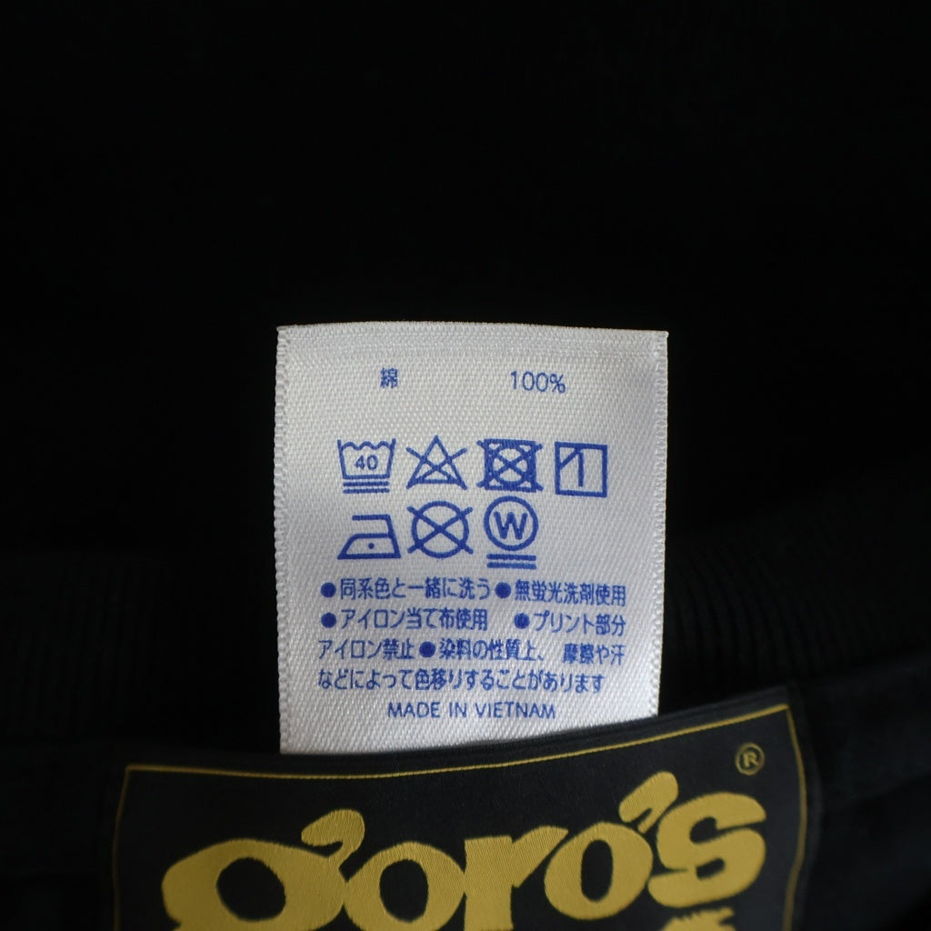 goro's(ゴローズ) Yellow Eagle Foever 半袖Tシャツ カットソー ブラック