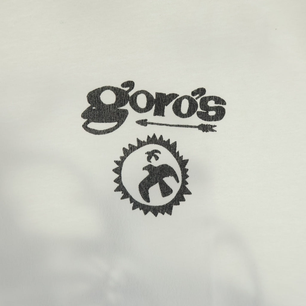goro's(ゴローズ) OLD Happy Life 半袖Tシャツ カットソー ホワイト