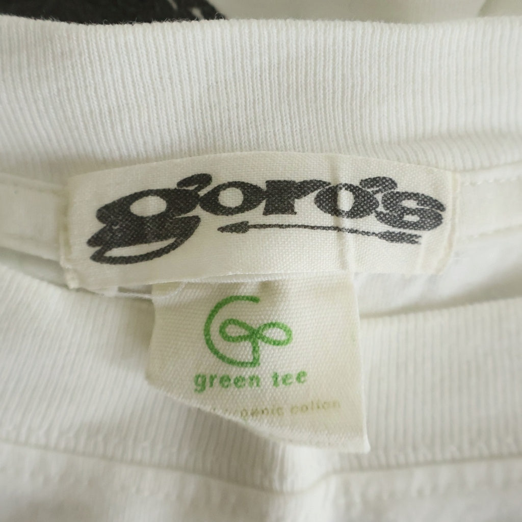 goro's(ゴローズ) OLD Happy Life 半袖Tシャツ カットソー ホワイト