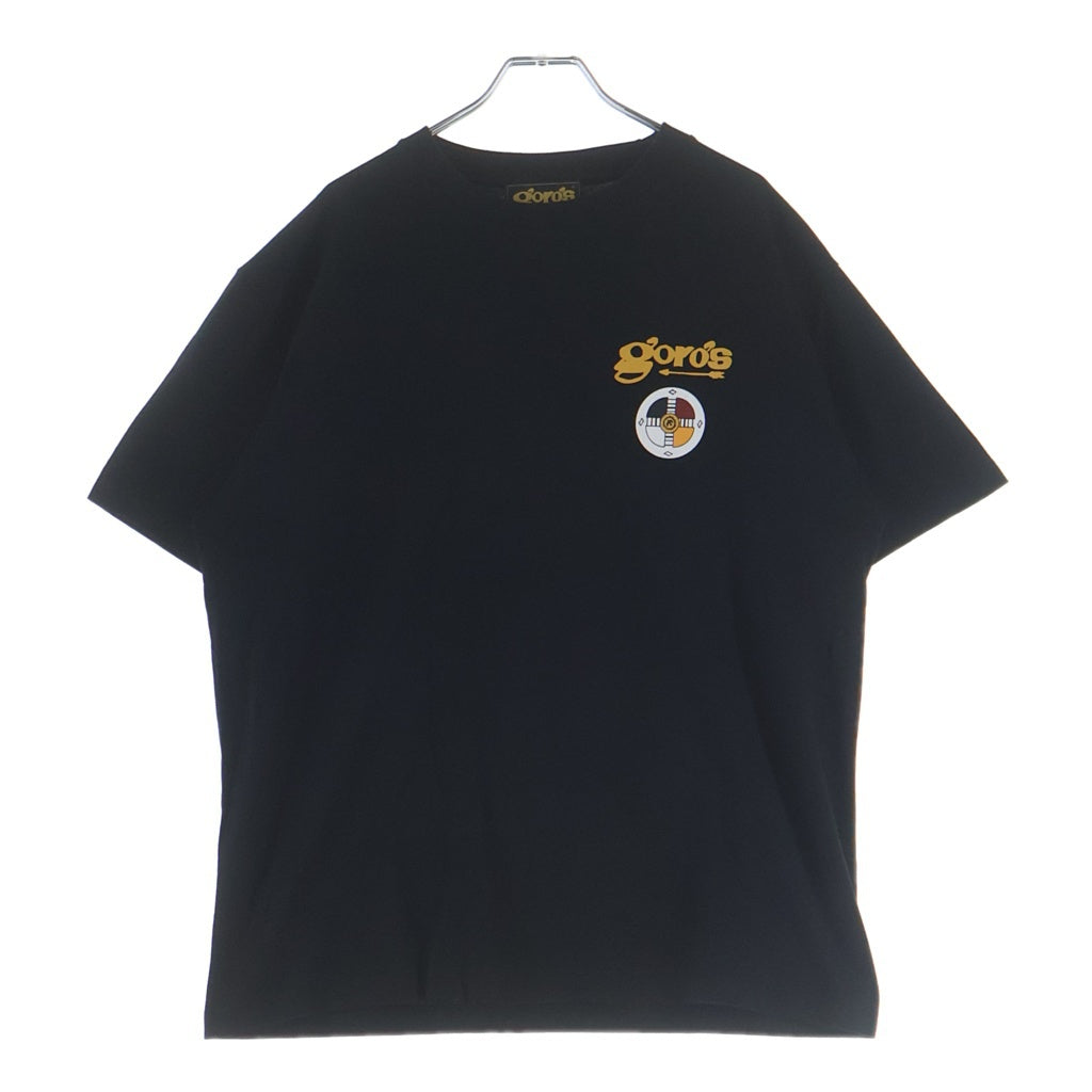 goro's(ゴローズ) メディスンホイール 半袖Tシャツ カットソー ブラック