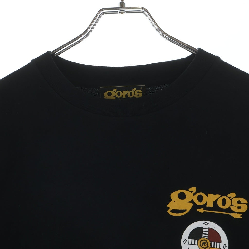 goro's(ゴローズ) メディスンホイール 半袖Tシャツ カットソー ブラック