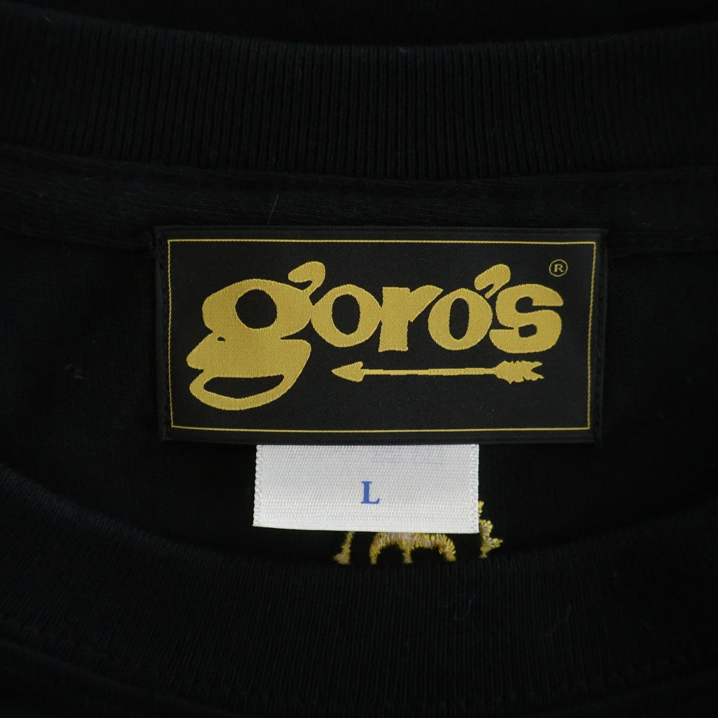 goro's(ゴローズ) メディスンホイール 半袖Tシャツ カットソー ブラック