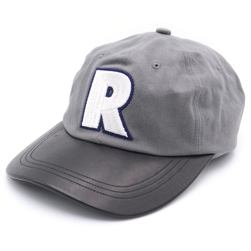 RATS(ラッツ) HORSE LEATHER COMBI DAD CAP ホース レザー コンビ ダッド キャップ 帽子 グレー25RA-0815