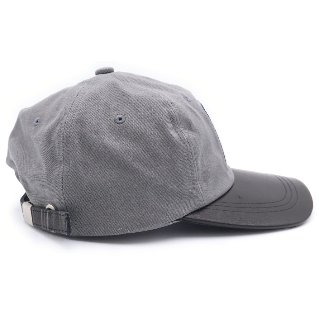 RATS(ラッツ) HORSE LEATHER COMBI DAD CAP ホース レザー コンビ ダッド キャップ 帽子 グレー25RA-0815