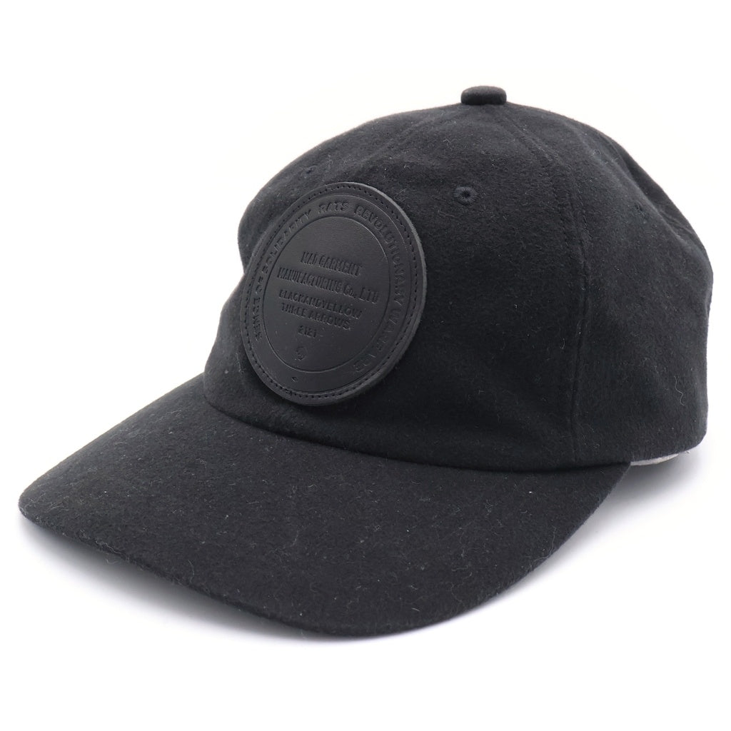 RATS(ラッツ) MOLESKIN DAD CAP モールスキン ダッド キャップ 帽子 ブラック 25RA-0916