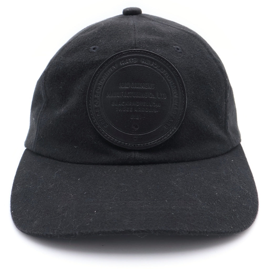 RATS(ラッツ) MOLESKIN DAD CAP モールスキン ダッド キャップ 帽子 ブラック 25RA-0916