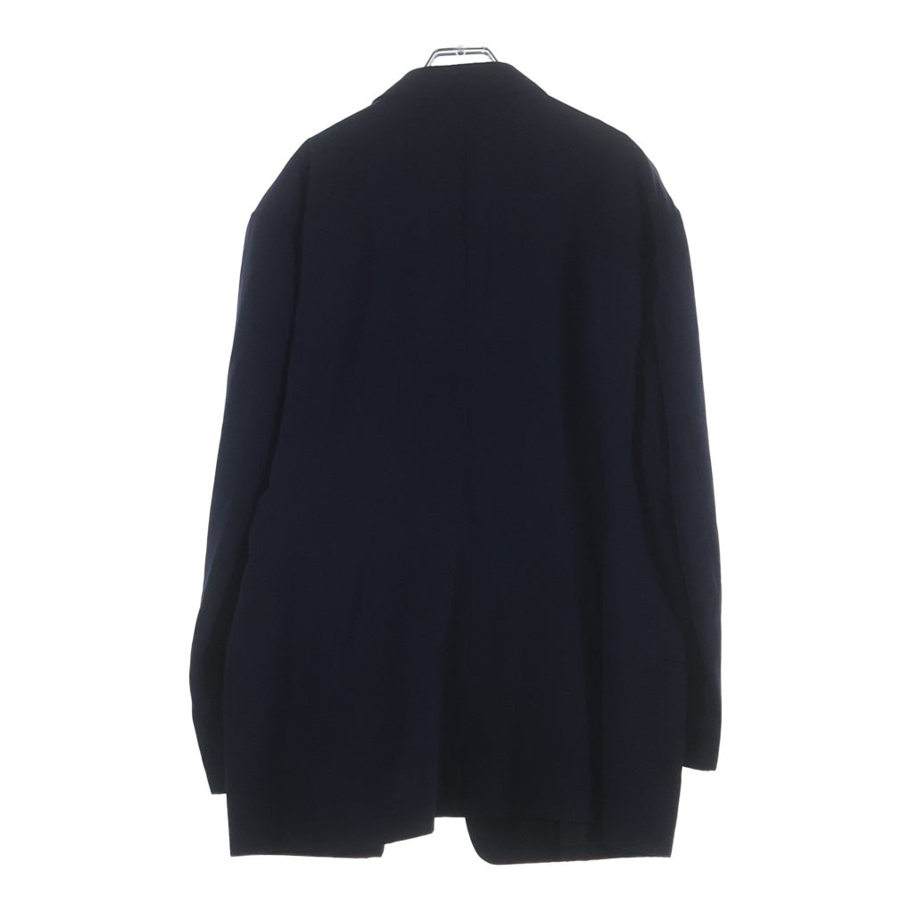 Yohji Yamamoto POUR HOMME(ヨウジヤマモト プールオム) 90SS Archive 犬刺繍 3B Jacket Pants set up ジャケット テーパードパンツ セットアップ ネイビー
