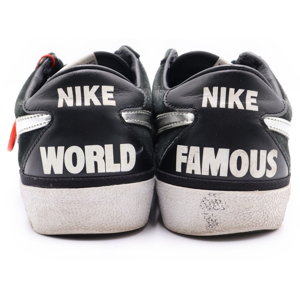 NIKE(ナイキ) ×SUPREME ZOOM BRUIN SB 363319-001 ズームブルインシュプリーム ローカットスニーカー ブラック US10/JP28cm