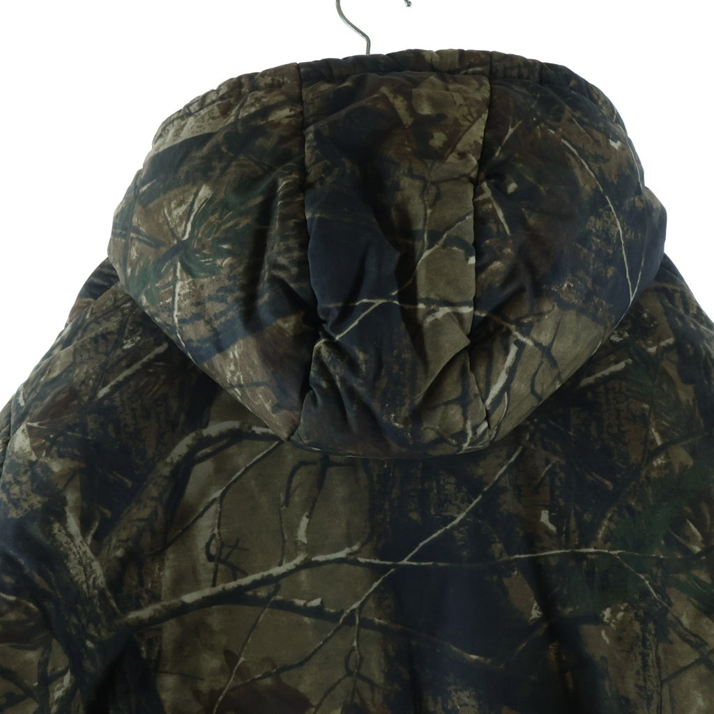 adidas YEEZY SEASON 5(イージー シーズンファイブ) カモフラージュ総柄 フーデッドショートパファージャケット ブラウン KW5U6163-O45