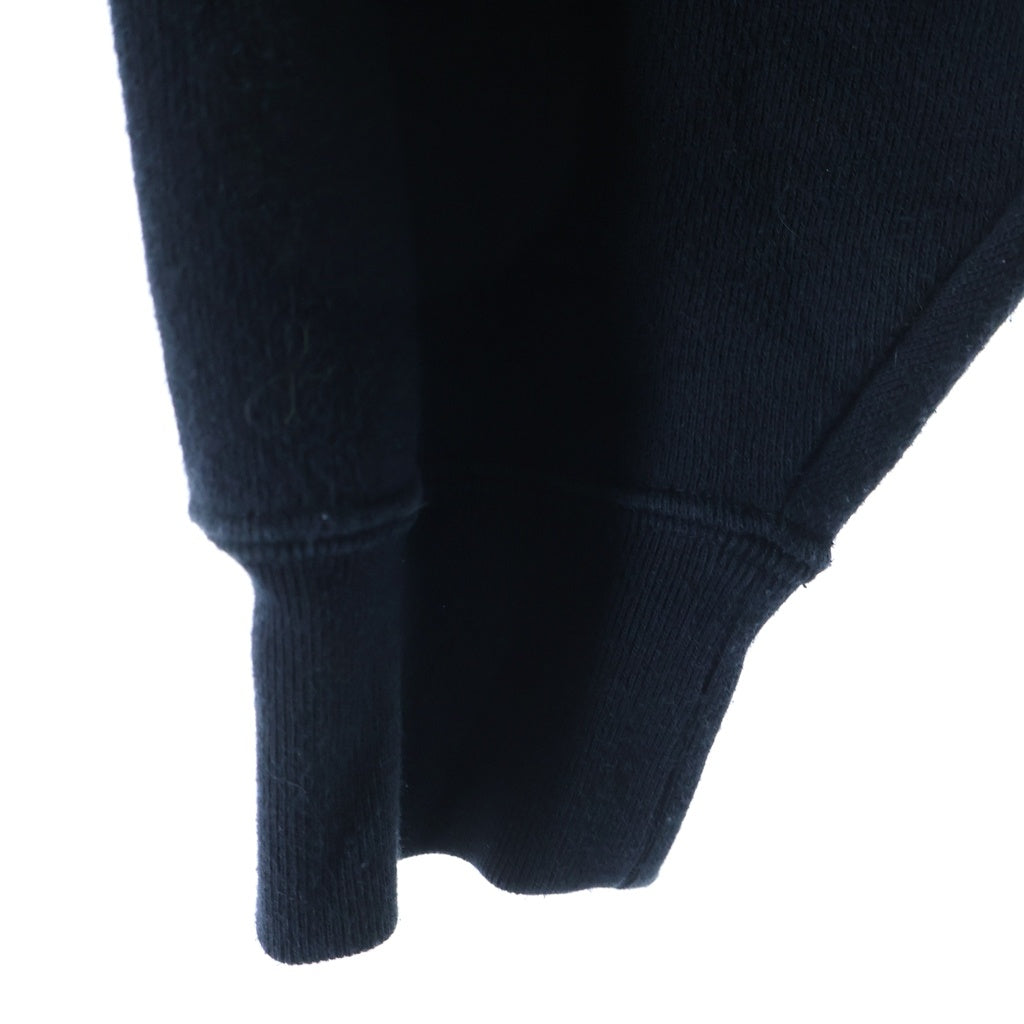 WTAPS(ダブルタップス) CLUB HOODED COPO 212ATDT-CSM15 ロゴ刺繍プルオーバーフーディー パーカー ブラック