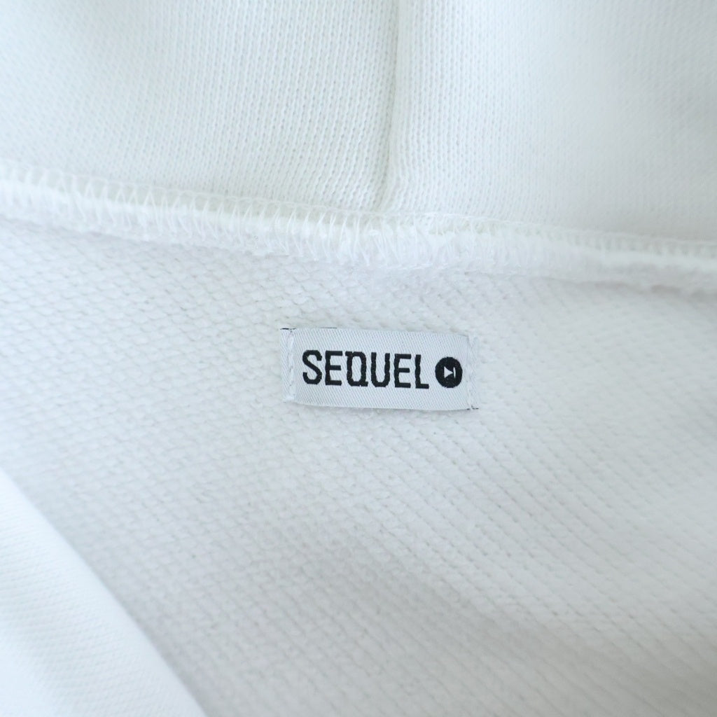 SEQUEL(シークエル) ×SANTA CRUZ×FRAGMENT HOODIE SQ-25AW-SCFCS-01 ×サンタクルーズ ×フラグメント プルオーバーフーディー パーカー ホワイト