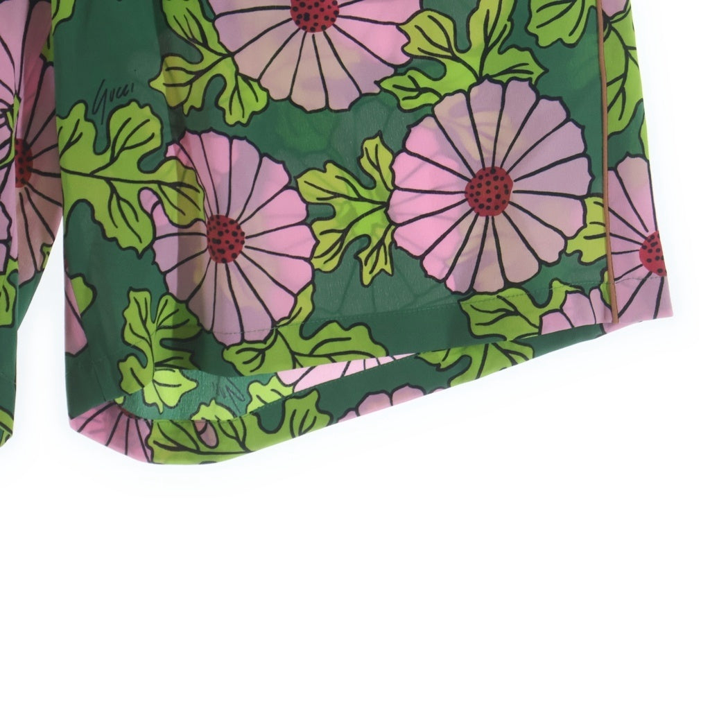 GUCCI(グッチ) KEN SCOTT FLORAL SILK SHORT 639389 ZAGAK フローラル