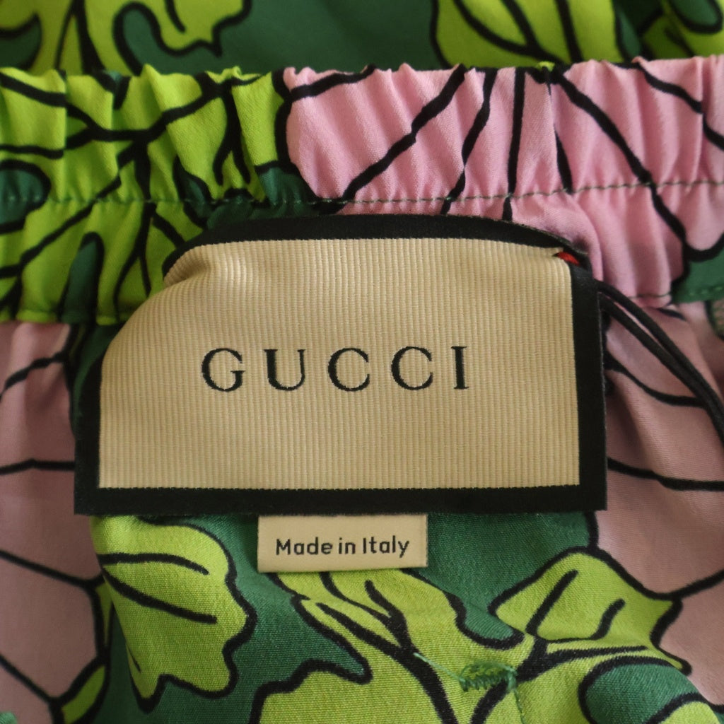 GUCCI(グッチ) KEN SCOTT FLORAL SILK SHORT 639389 ZAGAK フローラル