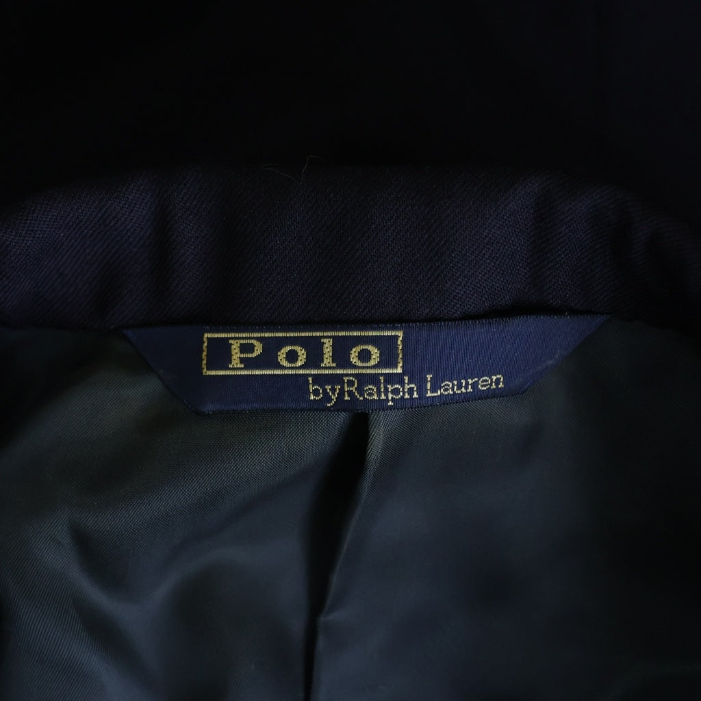 POLO RALPH LAUREN(ポロラルフローレン) Wool Jacket ウール テーラード ジャケット 金ボタン ネイビー