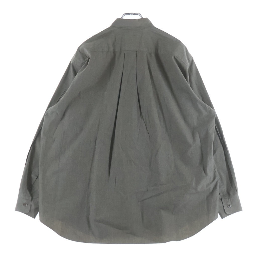 COMME des GARCONS HOMME(コムデギャルソンオム) 98AW archive 田中オム ボタンアップ コットン 長袖シャツ アーカイブ グレー