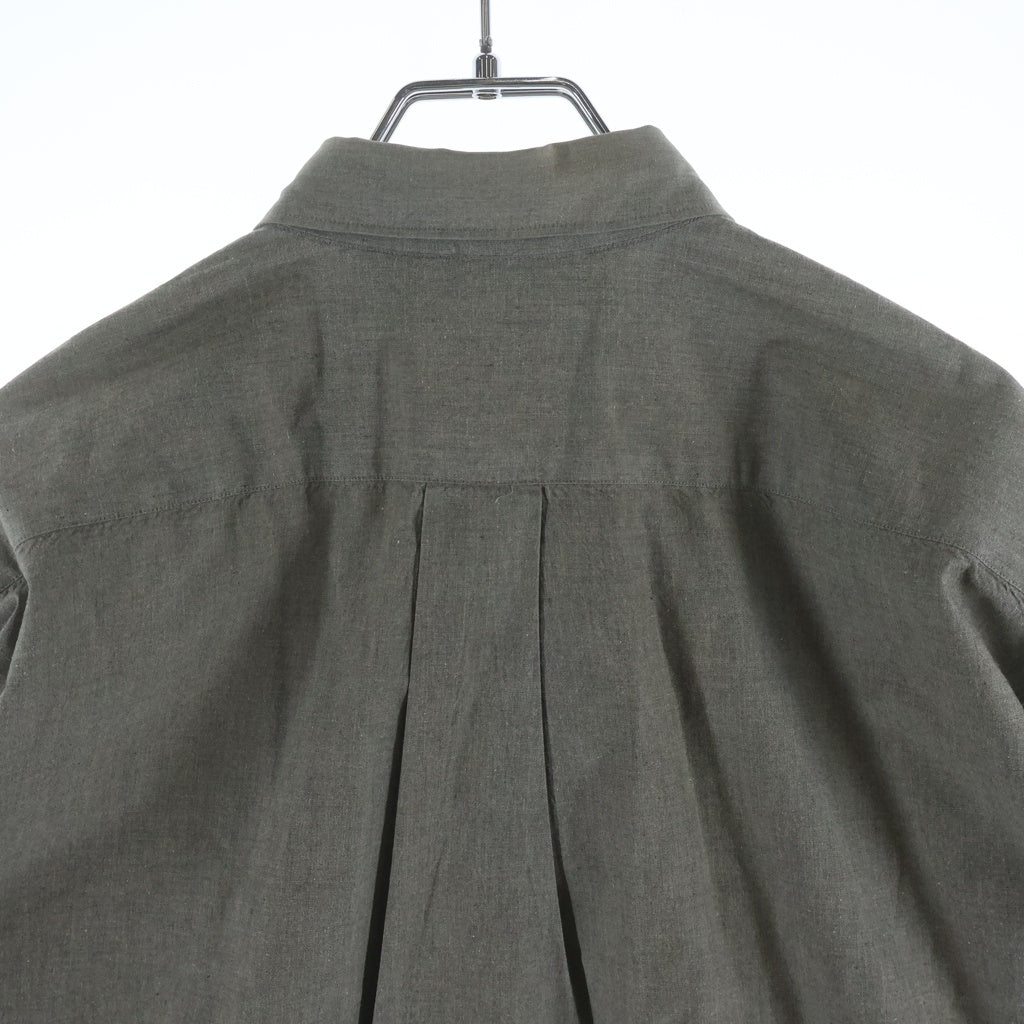 COMME des GARCONS HOMME(コムデギャルソンオム) 98AW archive 田中オム ボタンアップ コットン 長袖シャツ アーカイブ グレー