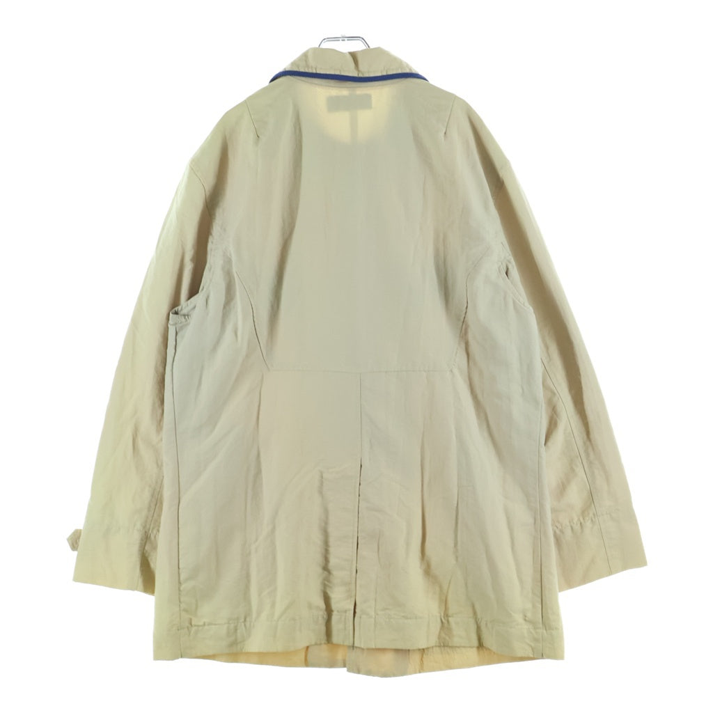 NO BRAND(ノーブランド) 90s NEW WORLD ORDER Jacket ニューワールドオーダー ナイロンジャケット ベージュ