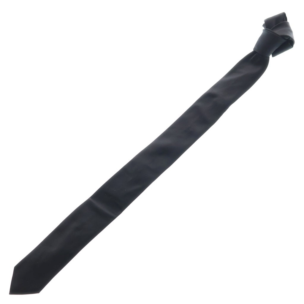 SAINT LAURENT PARIS(サンローランパリ) SILK NARROW TIE 747247 3Y011 シルク ナローネクタイ ブラック