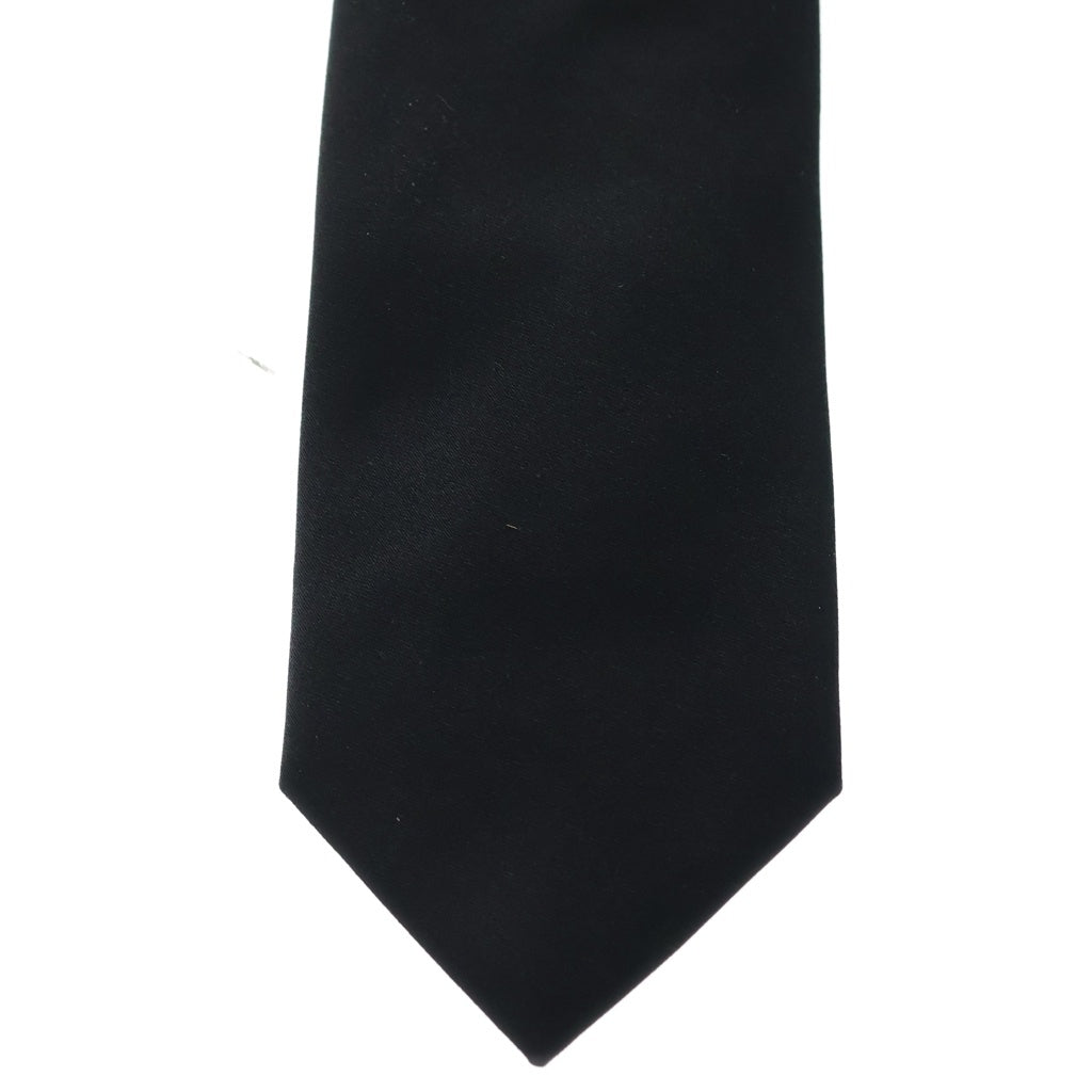 SAINT LAURENT PARIS(サンローランパリ) SILK NARROW TIE 747247 3Y011 シルク ナローネクタイ ブラック