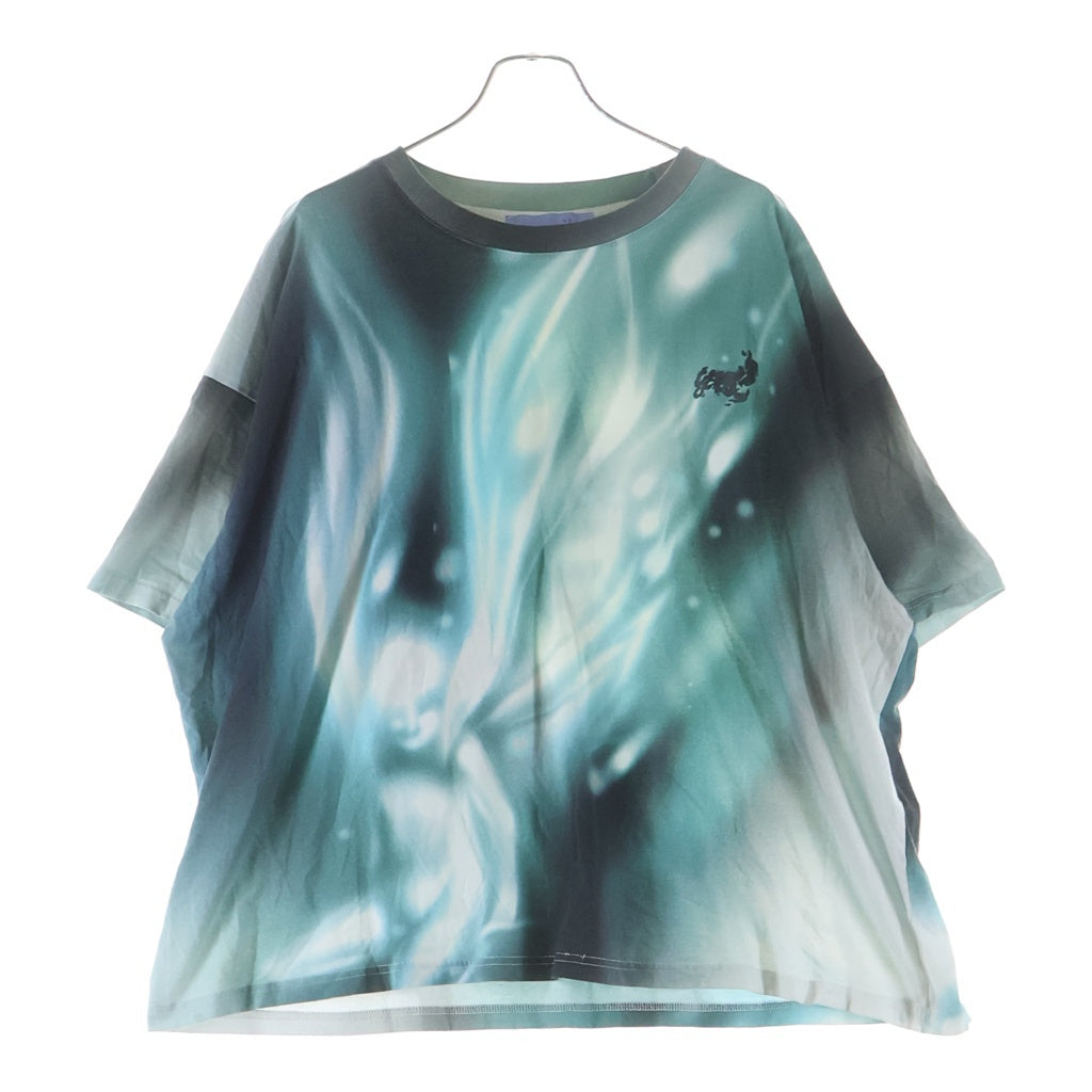 NO BRAND(ノーブランド) GERRIT JACOB SS TEE 総柄半袖Tシャツ マルチカラー