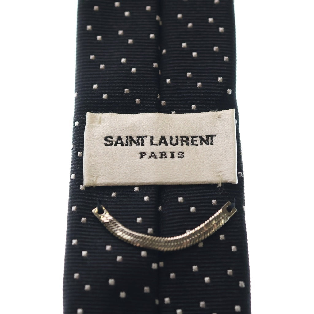 SAINT LAURENT PARIS(サンローランパリ) マイクロドット シルク
