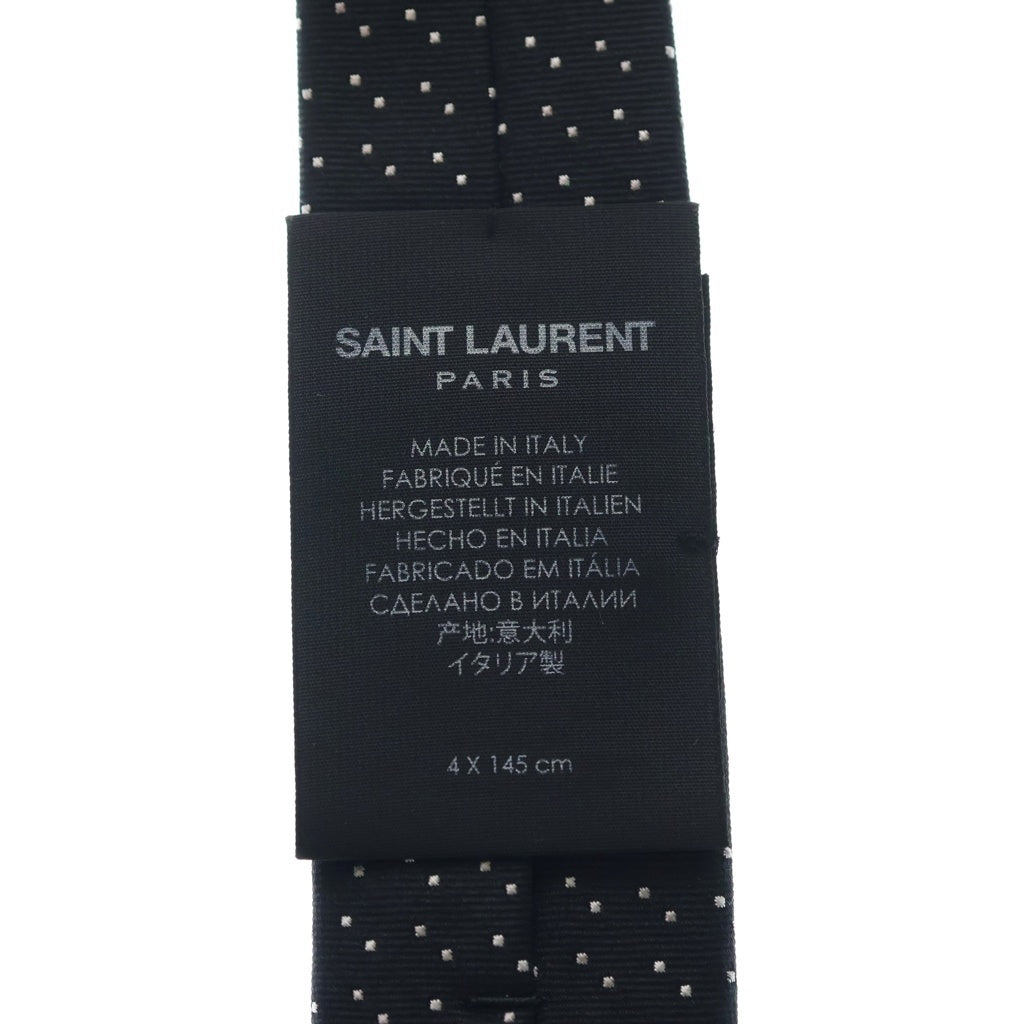 SAINT LAURENT PARIS(サンローランパリ) マイクロドット シルク