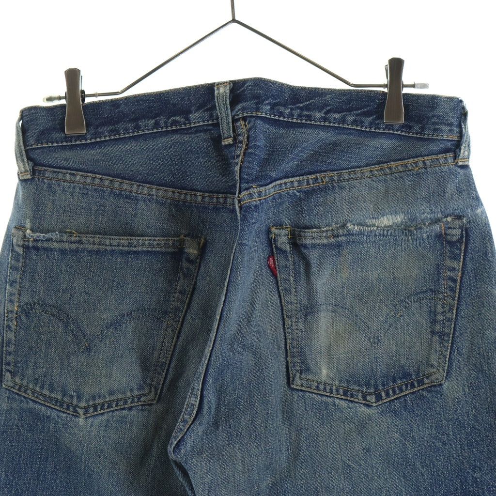 Levi's(リーバイス) 50S VINTAGE 501XX 53モデル 革パッチ オフセット ボタンフライ デニム パンツ インディゴ