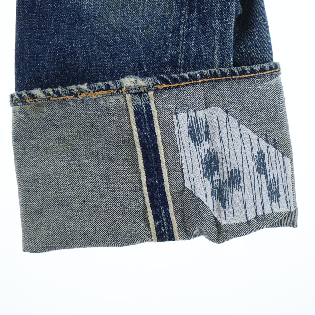 Levi's(リーバイス) 50S VINTAGE 501XX 53モデル 革パッチ オフセット ボタンフライ デニム パンツ インディゴ