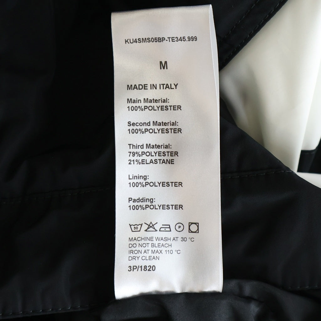 KUSIKOHC(クシコック) RIDER ZIP UP NYLON SHORT SHIRTS ライダー ショート ジップアップ ナイロンジャケット 半袖 ブラック