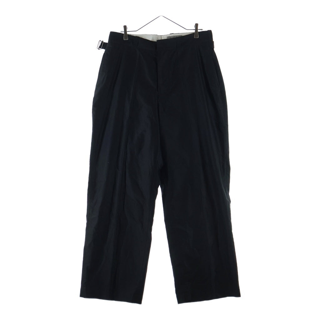 IOOOS THOUSANDS(アイオーエスサウザンド) COTTON PANTS サウザンズ ストレート パンツ コットン ブラック