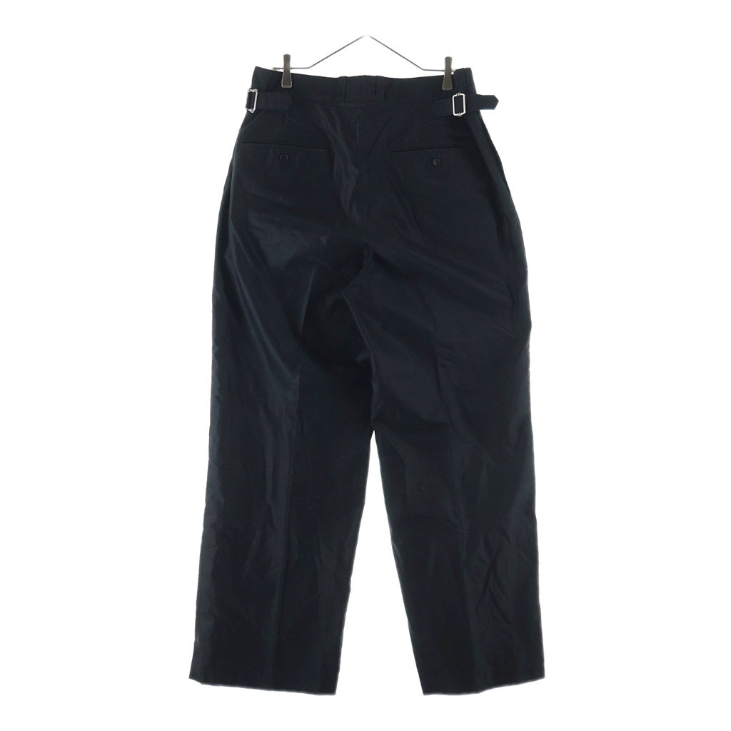 IOOOS THOUSANDS(アイオーエスサウザンド) COTTON PANTS サウザンズ ストレート パンツ コットン ブラック
