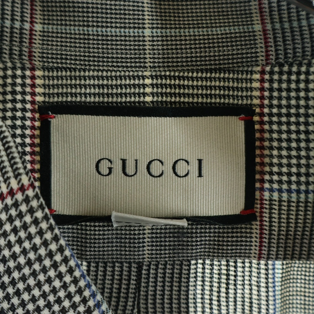 GUCCI(グッチ) フライングピッグ オーバーサイズ長袖シャツ グレー 571840 ZABQW