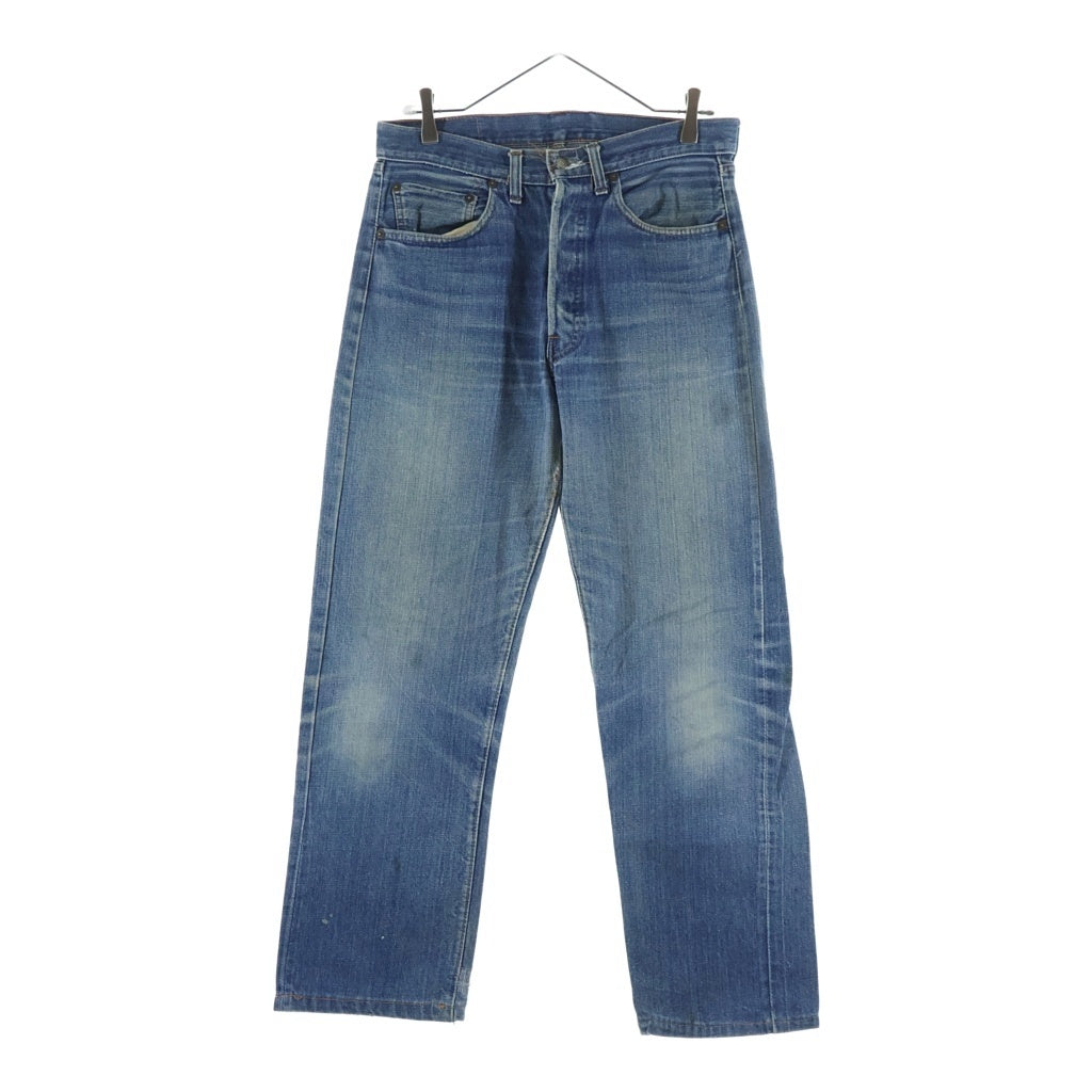 Levi's(リーバイス) 70s VINTAGE 501 66前期 デニムパンツ ジーンズ 両面タブ スモールe ボタン裏刻印6 インディゴ