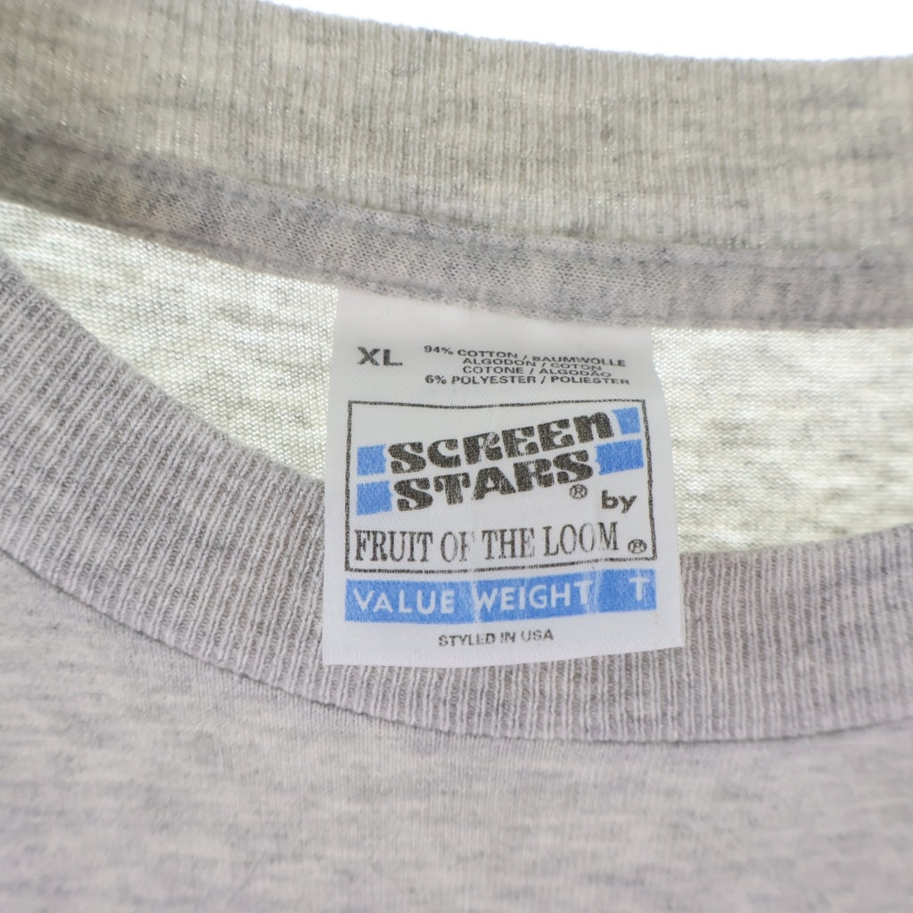 VINTAGE(ヴィンテージ) 90s KORN FOLLOW THE LEADER CD PLAYER コーン バンド 半袖Tシャツ カットソー グレー