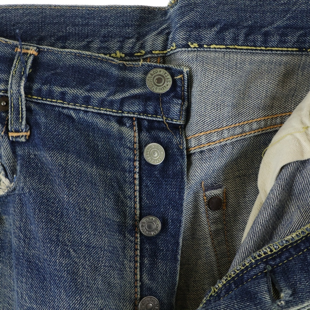 Levi's(リーバイス) 50S 501XX 53model BIG E 革パッチ 通常R ボタン裏