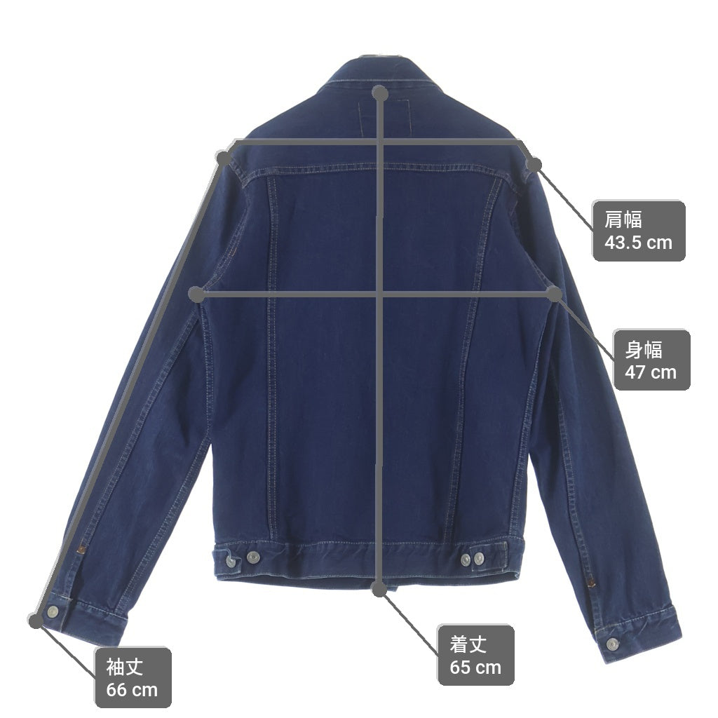 DENIME(ドゥニーム) 2nd TYPE DENIM JACKET セカンド デニムジャケット ブルー