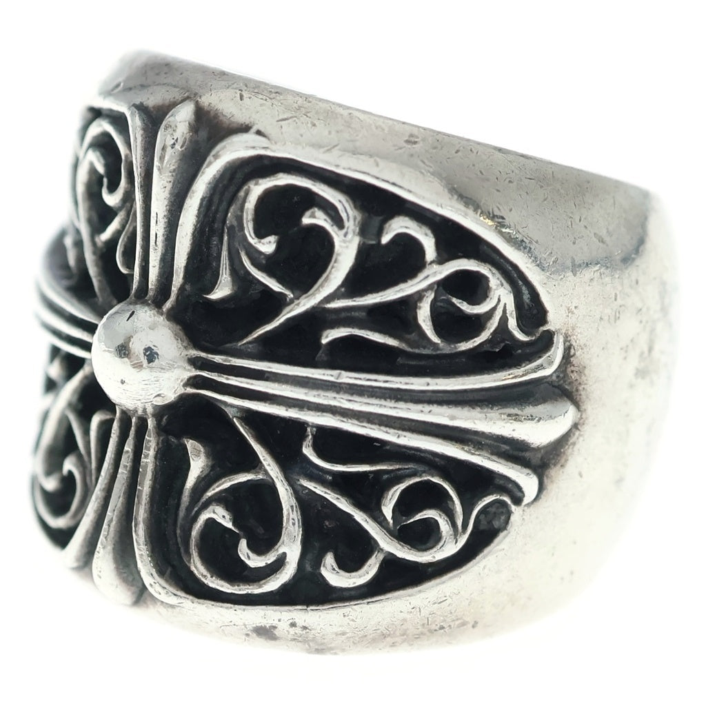 CHROME HEARTS(クロムハーツ) CLASSIC OVAL クラシックオーバルクロス リング シルバー BCA340