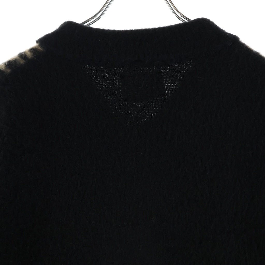 SAINT MICHAEL(セントマイケル) KNIT CARDIGAN LEOPARD レオパード柄