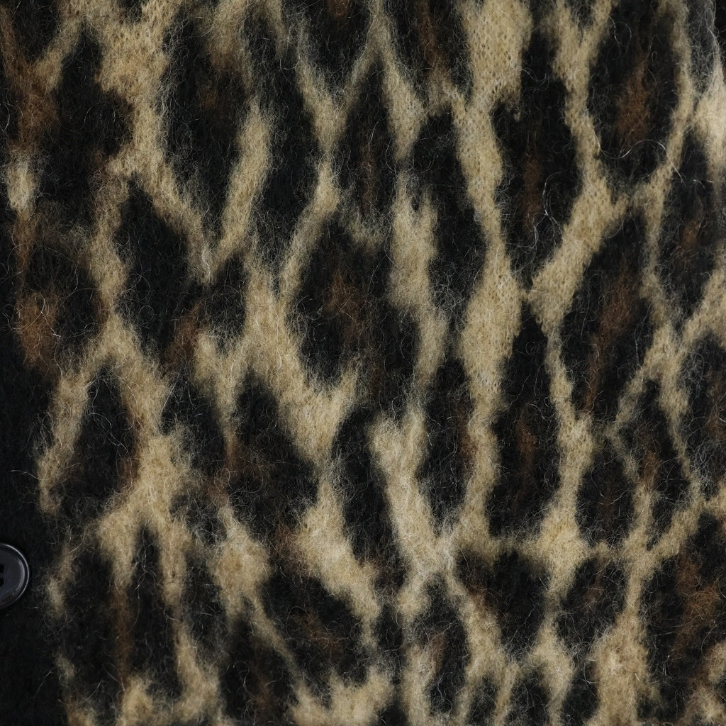 SAINT MICHAEL(セントマイケル) KNIT CARDIGAN LEOPARD レオパード柄