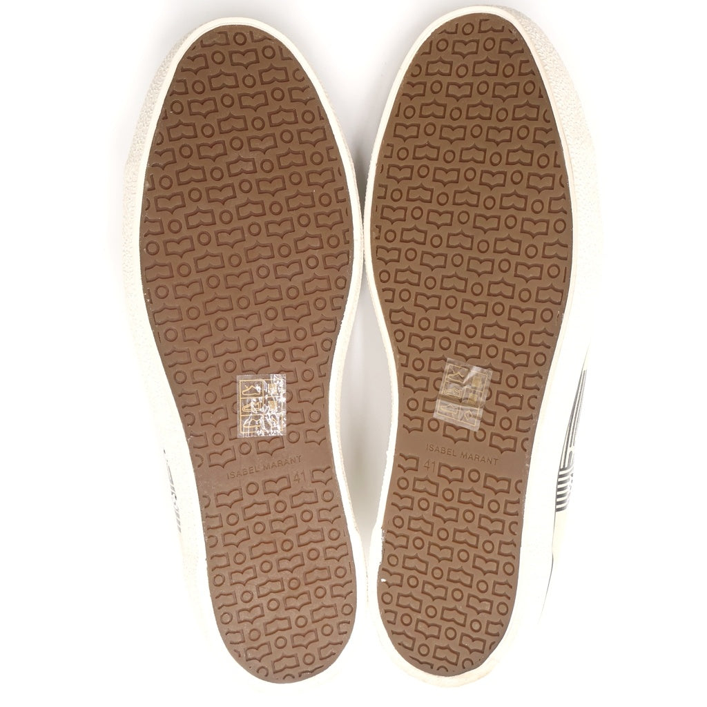 ISABEL MARANT(イザベル マラン) CANVAS LOGO SNE ローカット シューズ スニーカー 靴 ベージュ