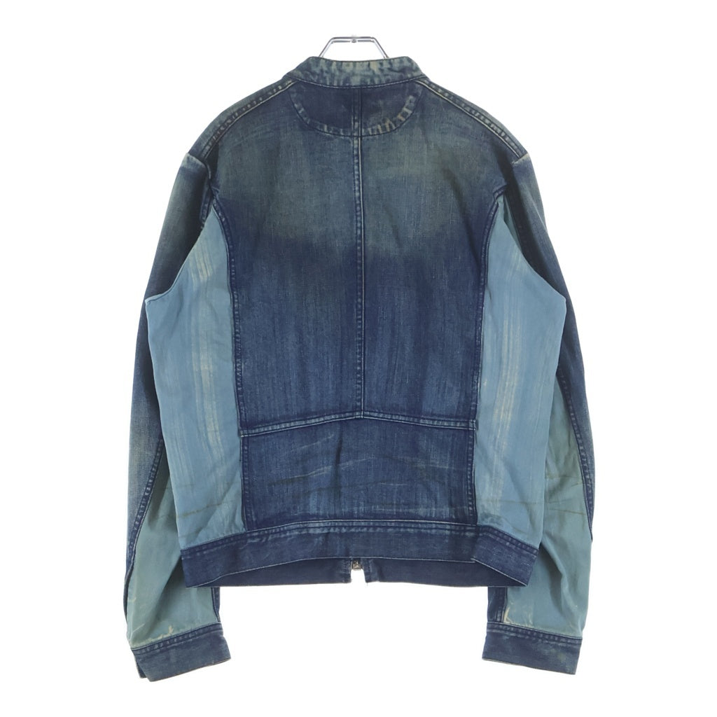 DIESEL(ディーゼル) 90s Archive Distressed Denim Jacket ダメージ加工 デニムジャケット 切り替え インディゴ