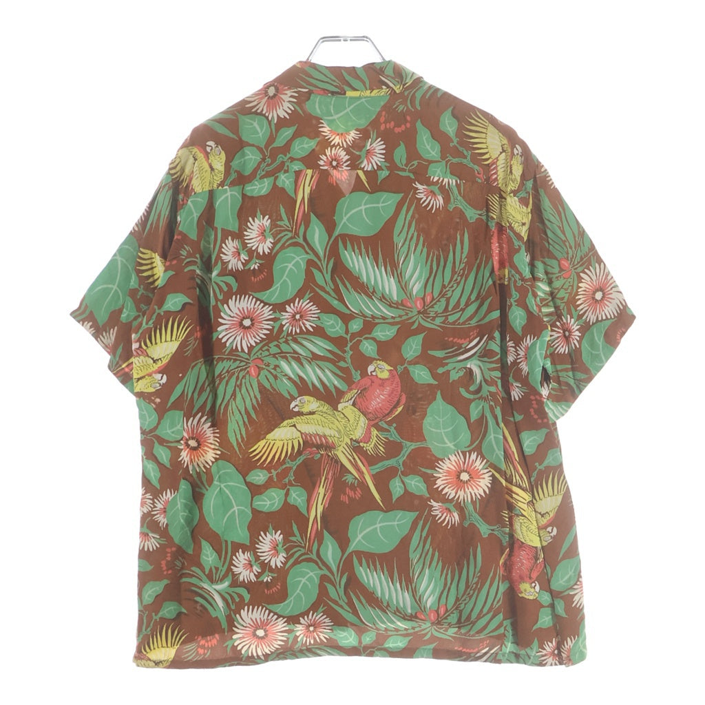 VINTAGE(ヴィンテージ) 40s KORET Hawaiian Shirt ハワイアンシャツ 半袖シャツ アロハシャツ ブラウン