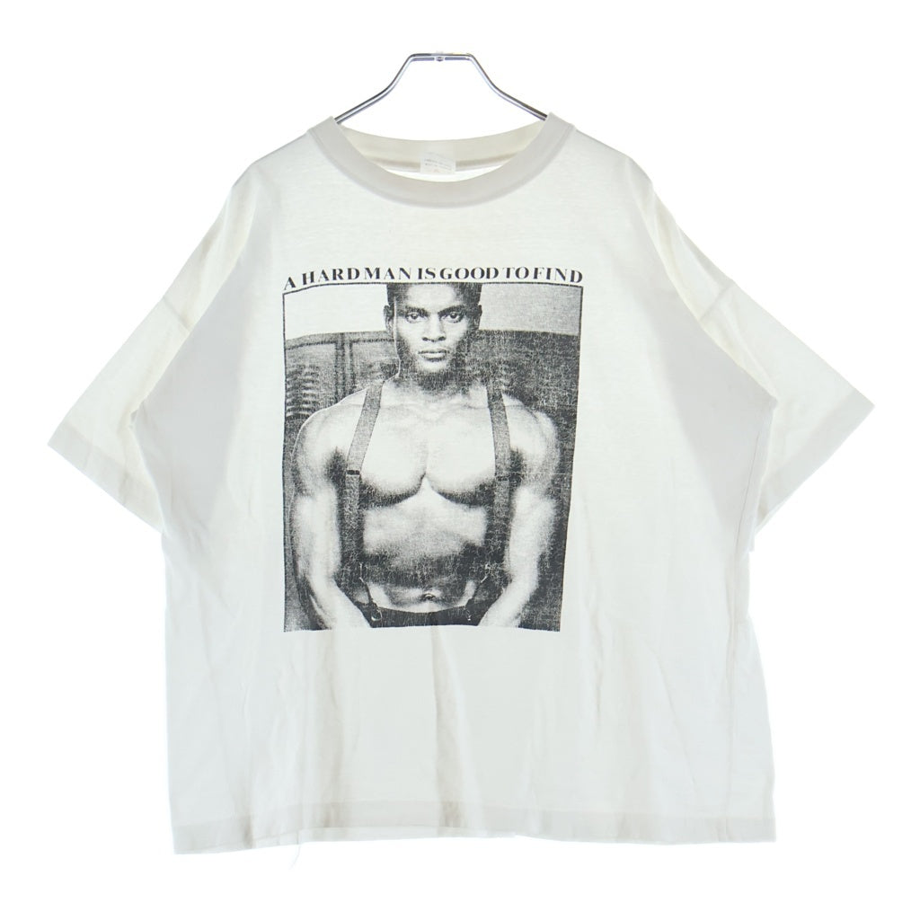 VINTAGE(ヴィンテージ) 90s A HARD MAN IS GOOD TO FIND ハードマン 半袖プリントTシャツ カットソー ホワイト