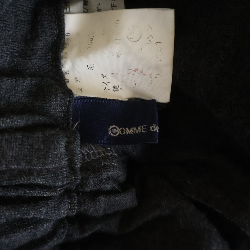 90s コムギャルソン 青山タグ コットン ジャケット 難あり COMME des GARCONS(コムデギャルソン) 91SS Archive ウール ワイド